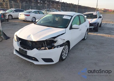 2019 Nissan Sentra S z USA, uszkodzony, nr VIN 3N1AB7AP8KY334081